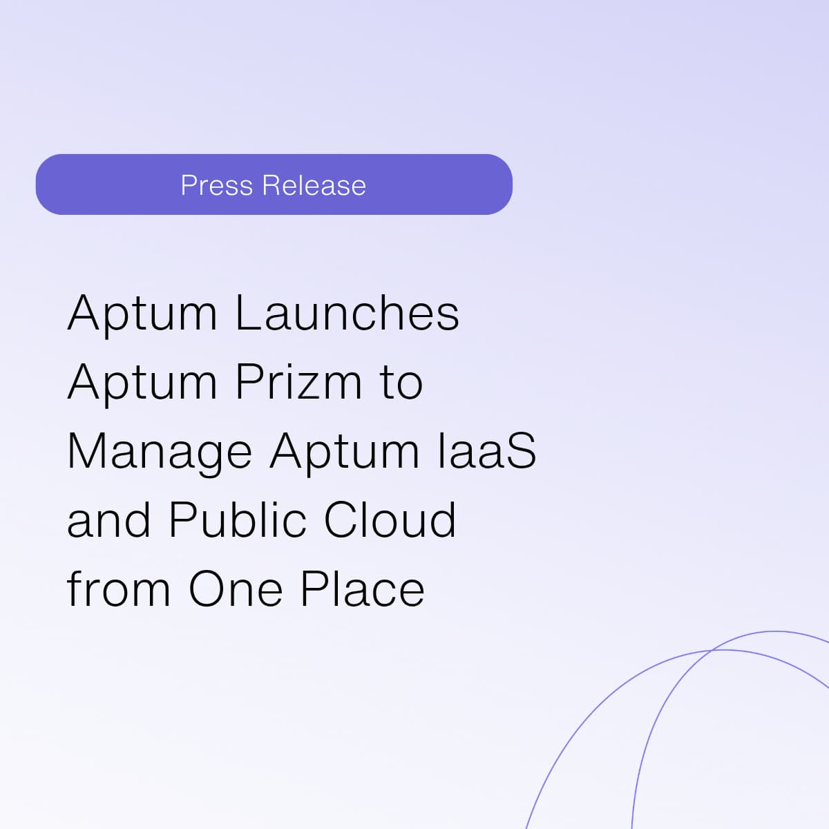 Aptum Launches Aptum Prizm