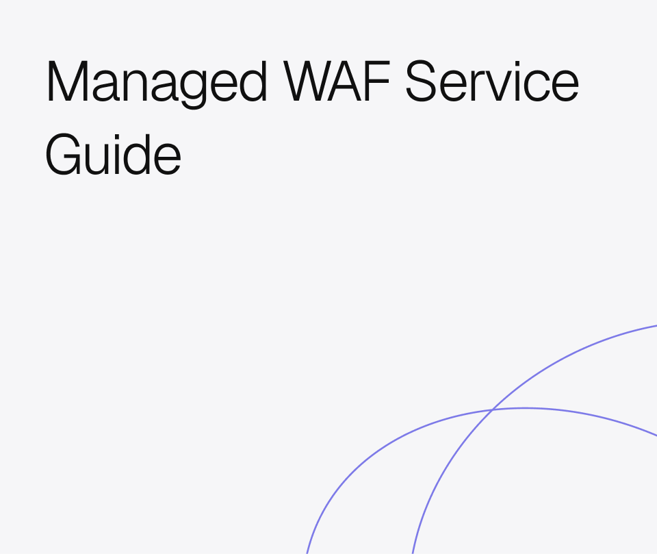 Aptum Managed WAF service guide