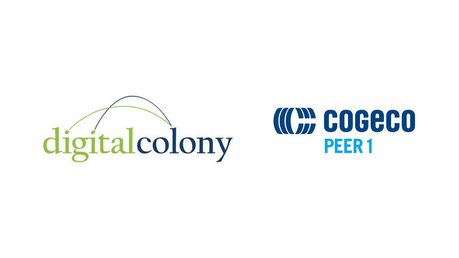 digital colony and cogeco peer 1 logo