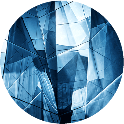 blue glass gem