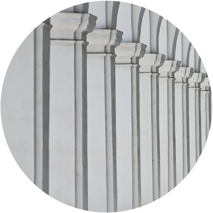 building pillars background