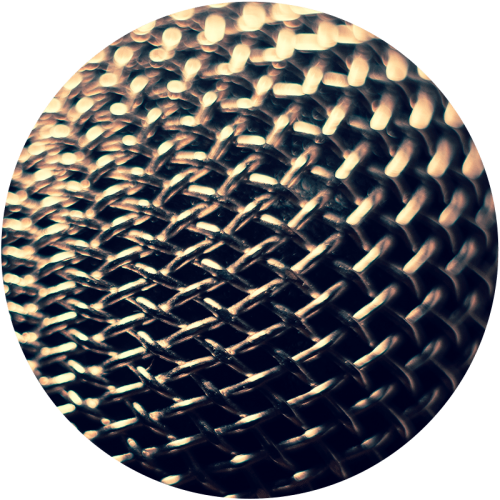 microphone grid background