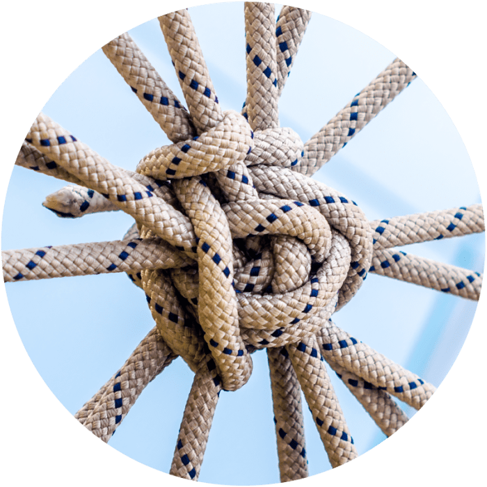 rope knot background